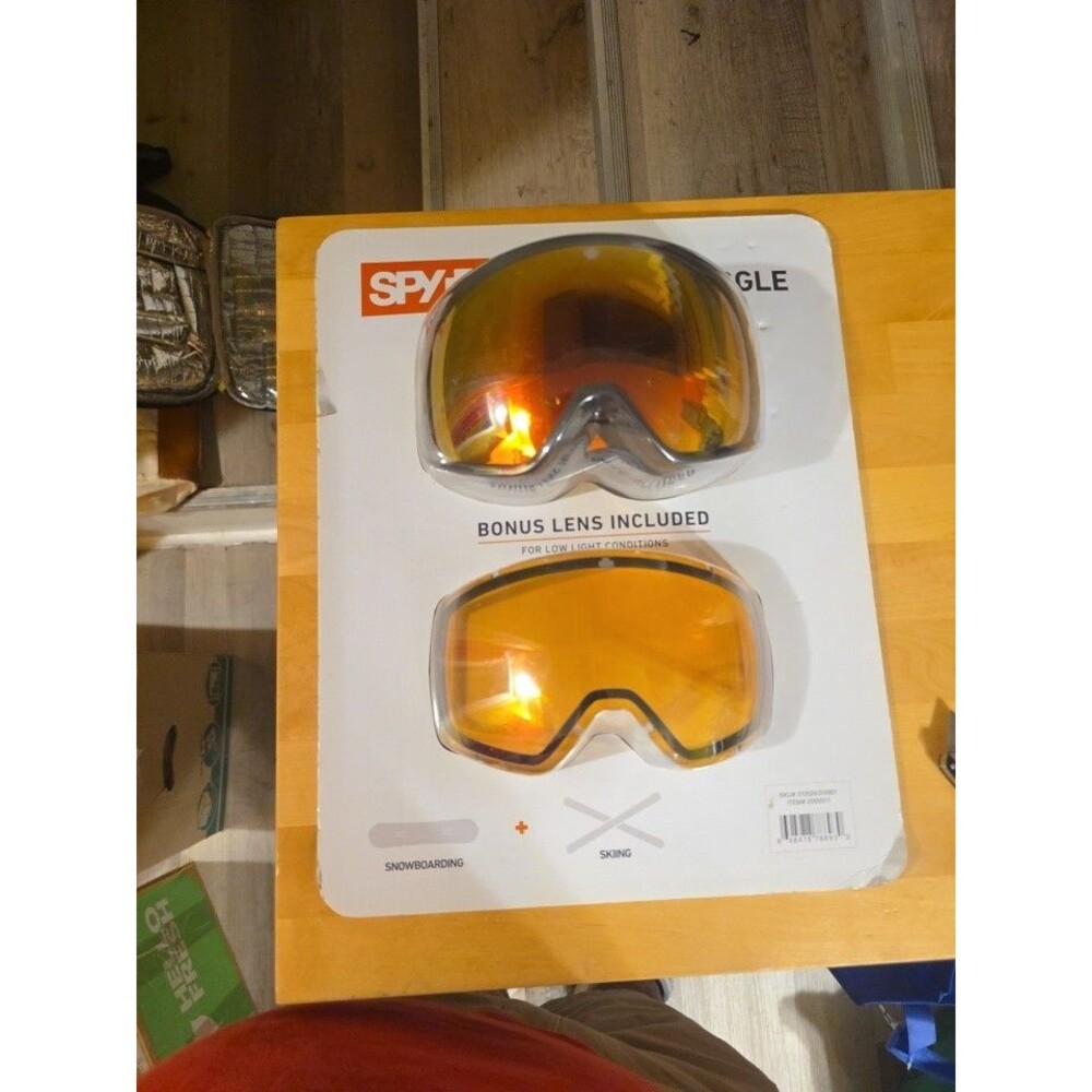 Spy + Mainstay Snow Goggles with Dual Lens (2622079) NEW IN PACKAGE